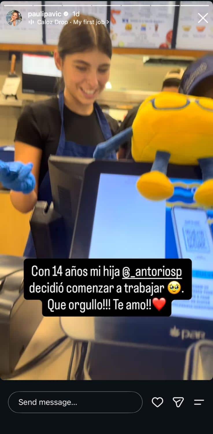 El logro de la hija de Paula Pavic.