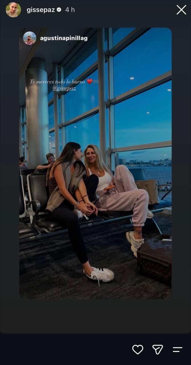 El mensaje de Agustina Pinilla a su madre.