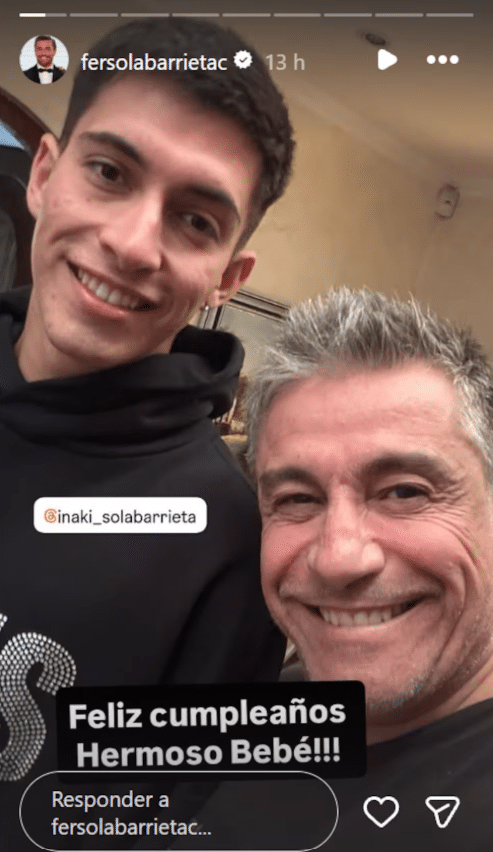 La reaparición de Fernando Solabarrieta.