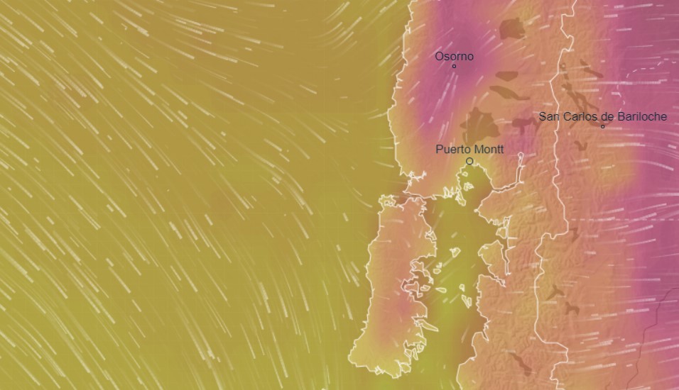 el tiempo en los lagos