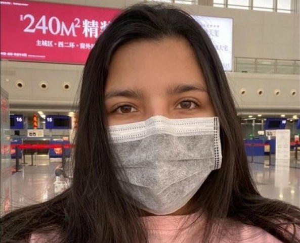 Atrapada en aeropuerto: chilena no puede salir de China por coronavirus