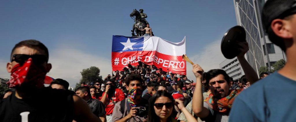 Manifestaciones en Quinto Centenario dejaron daños por $5 millones de pesos a Osorno