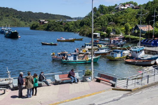 Muelle las Papas y Mercado Angelmó