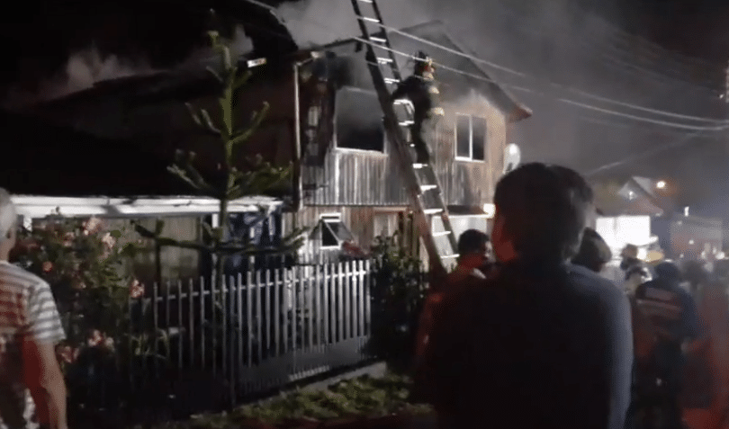 Incendio en Ovejería Alto