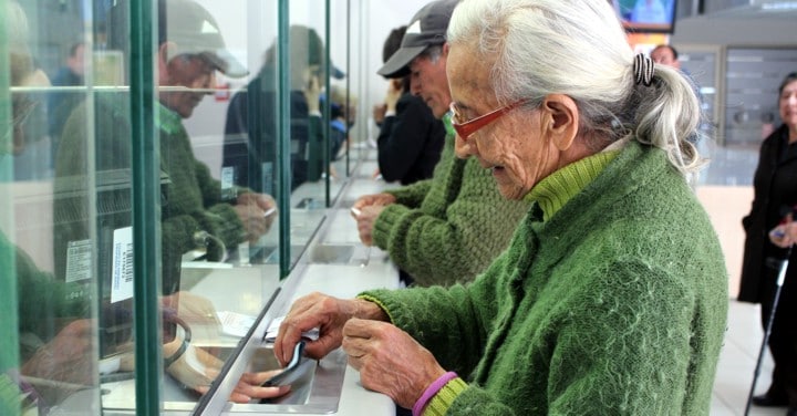 Pensionados del IPS