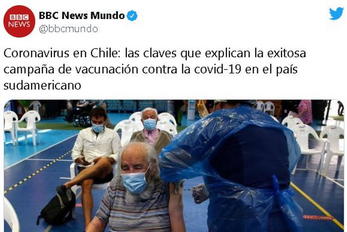 vacunación anticovid en Chile