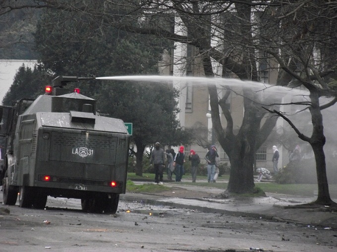 carro lanza aguas