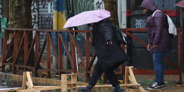 Cuándo llueve en Santiago