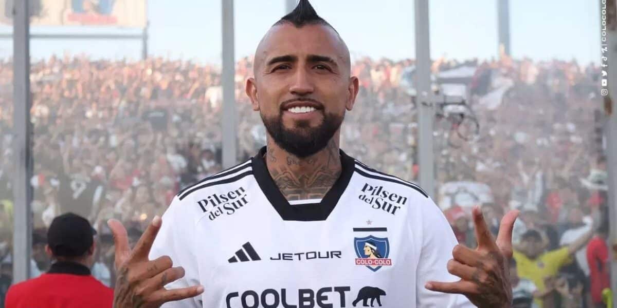 Arturo Vidal y su nueva posición.