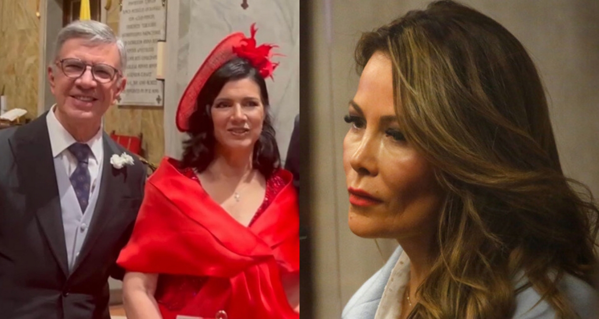 Cathy Barriga y su suegra