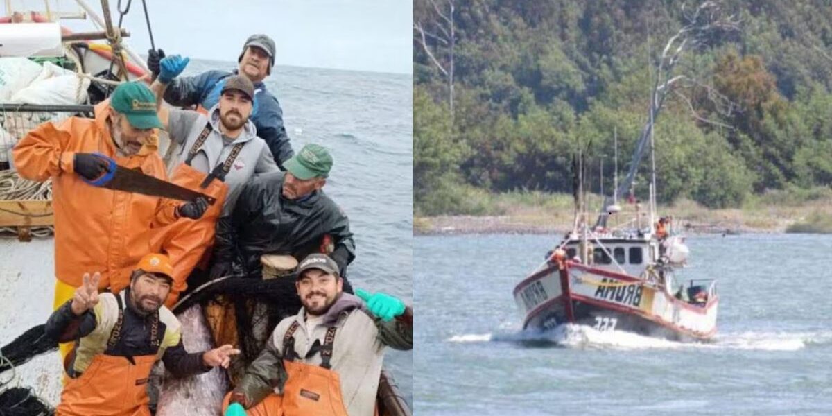 pescadores en Coronel