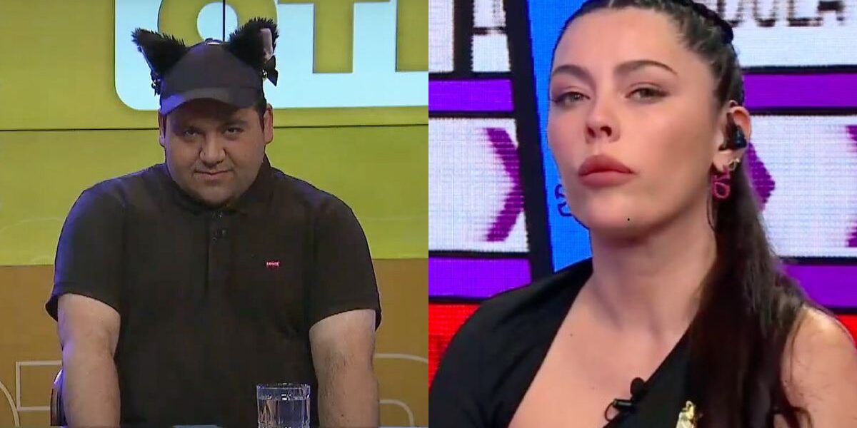 Danilo 21 ataca a Daniela Aránguiz.