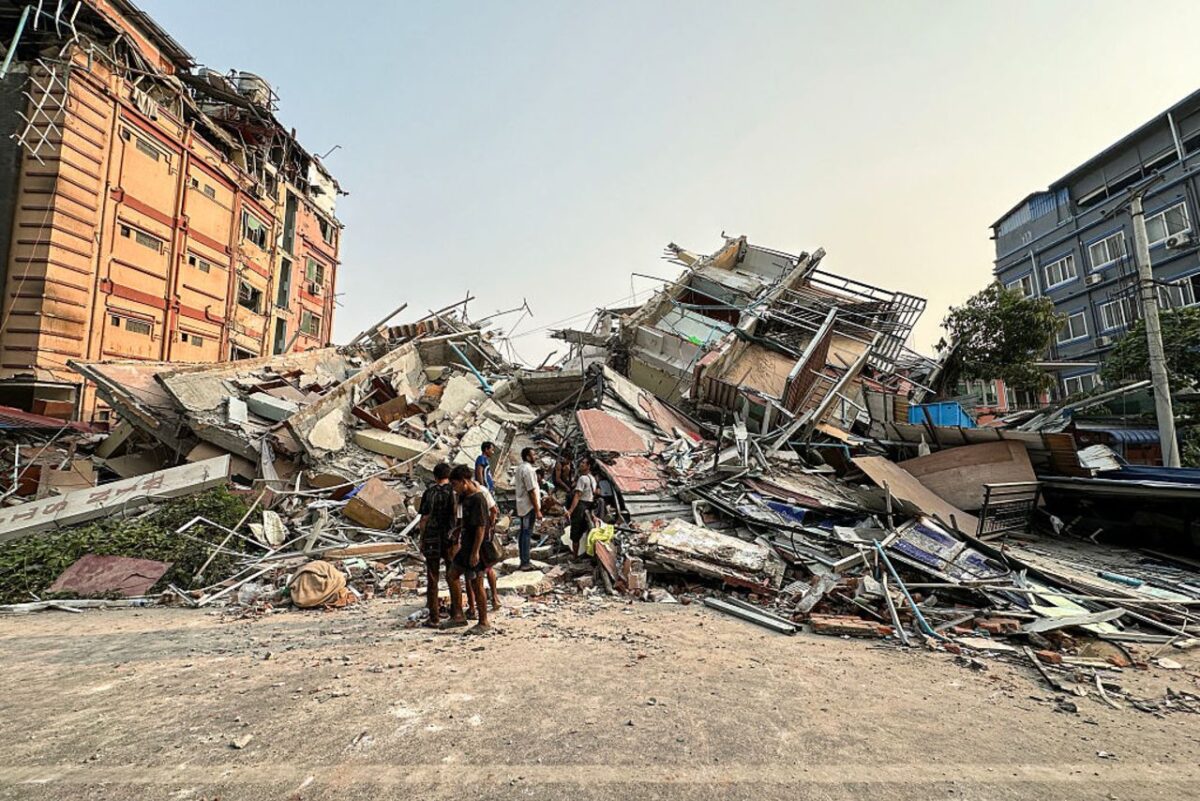 terremoto en Myanmar