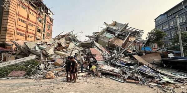 terremoto en Myanmar