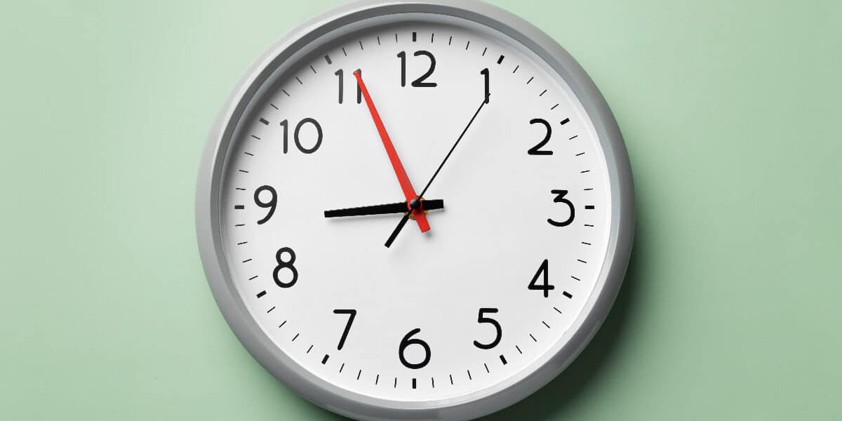 cambio de hora