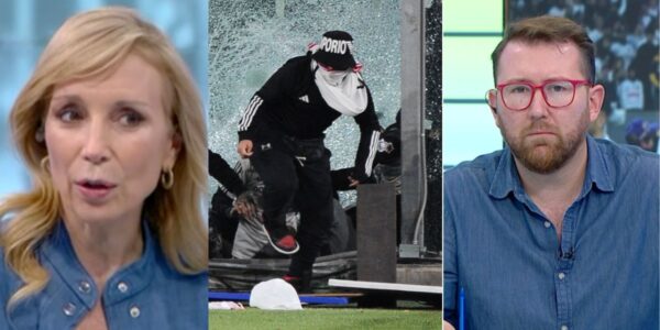 Hincha de Colo Colo invadió la cancha