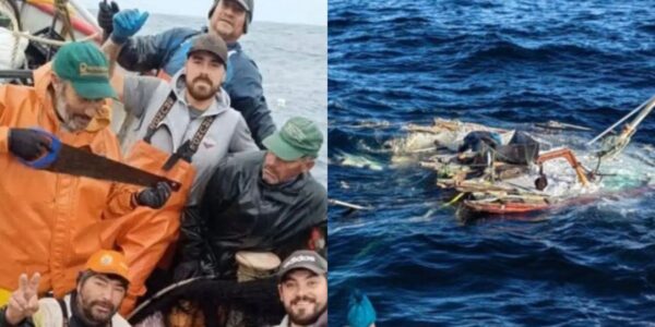 pescadores en Coronel