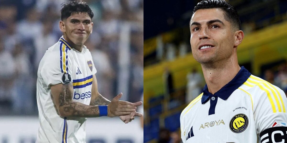 Cristiano Ronaldo a Boca Juniors.