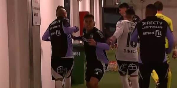 La pelea de Arturo Vidal con De Paul