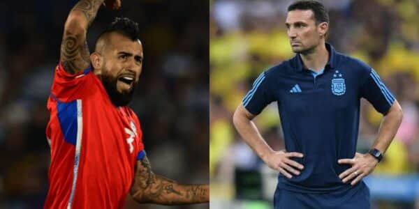 La respuesta de Scaloni a la polémica frase de Arturo Vidal
