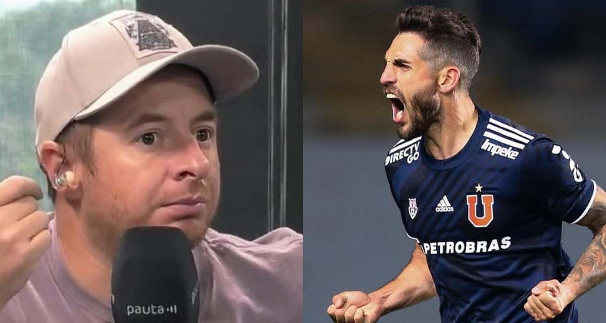 Joaquín Larrivey encara a Coke Hevia