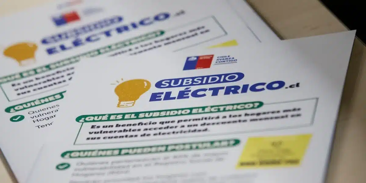 Subsidio Eléctrico postulación