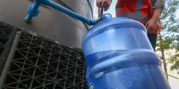 Corte de agua en Santiago