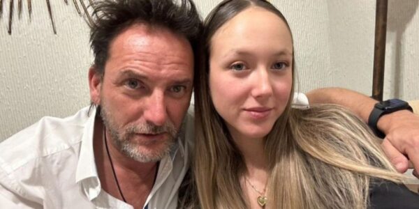 Daniel Fuenzalida recibió apoyo de su hija.