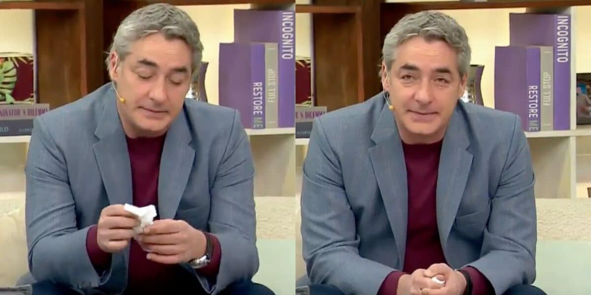 José Luis Repenning partió llorando en el matinal.