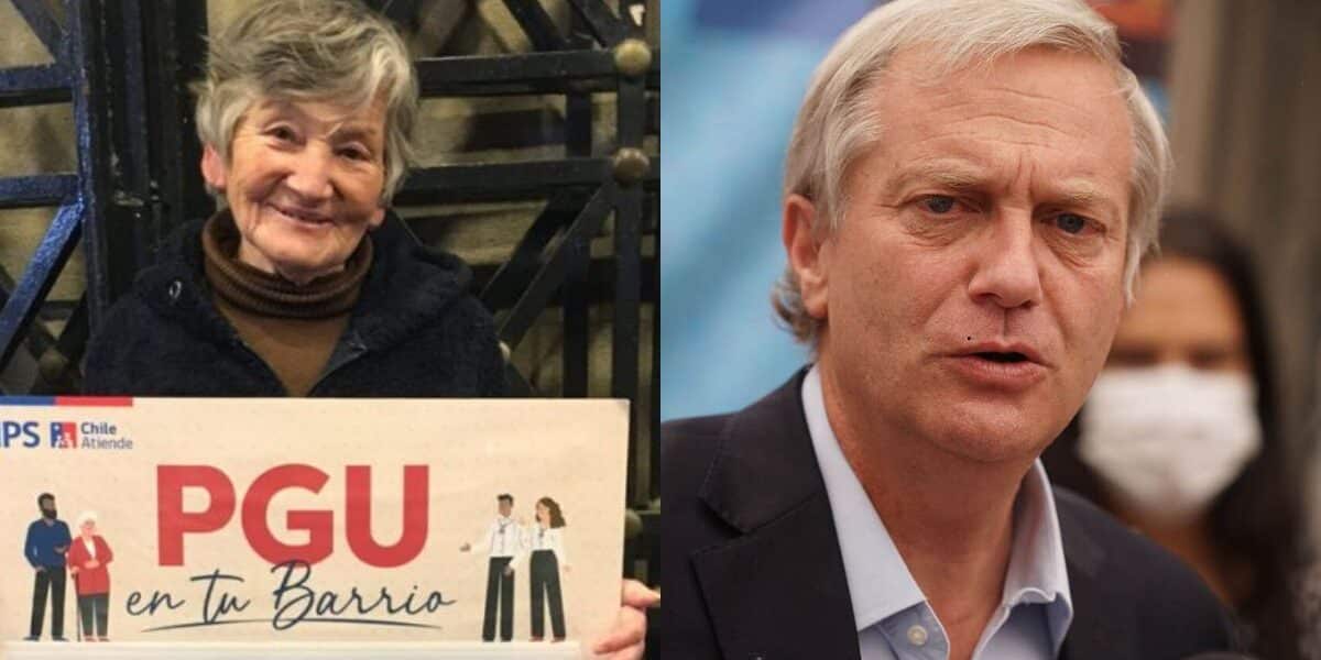 Kast se refirió a la PGU.