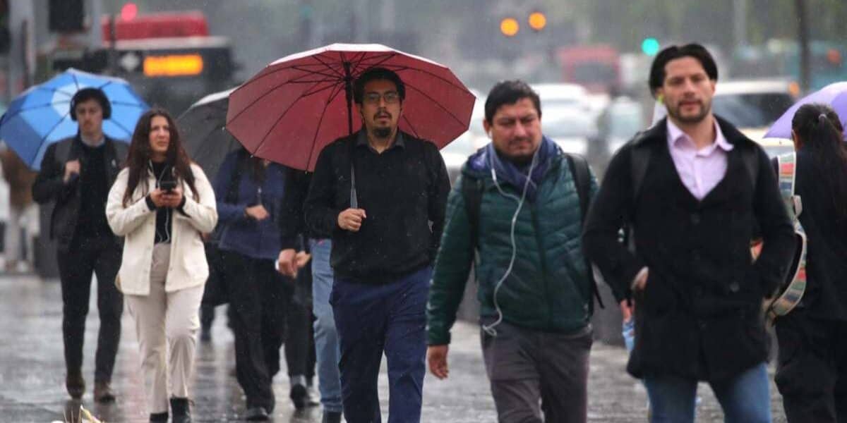 lluvias en Santiago