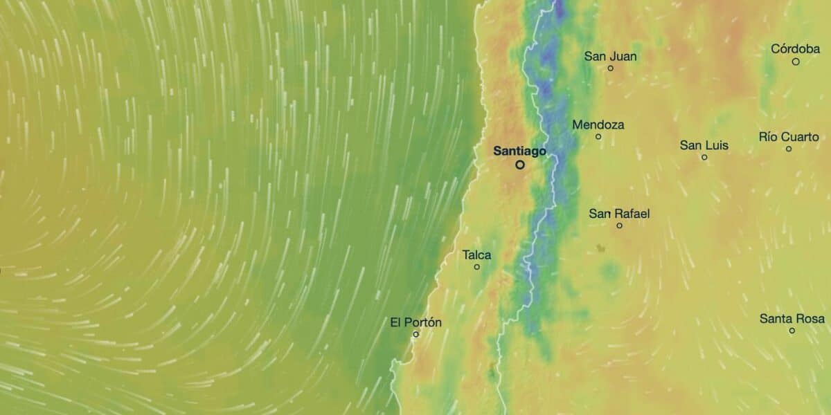 Santiago temperatura