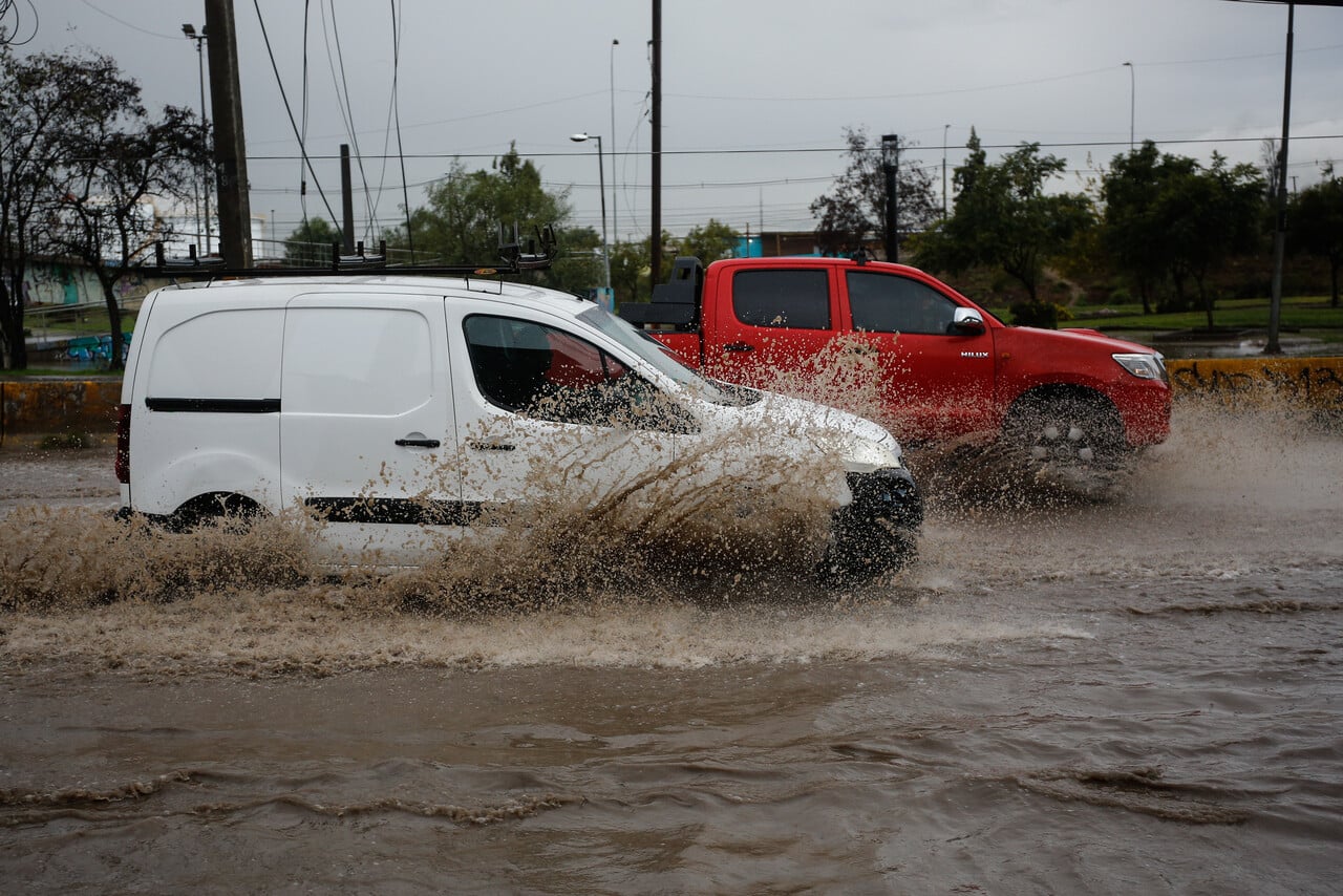 lluvia en Santiago