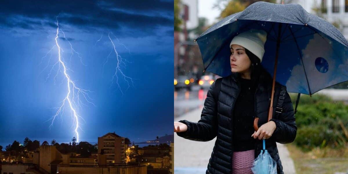 El tiempo en Chile.