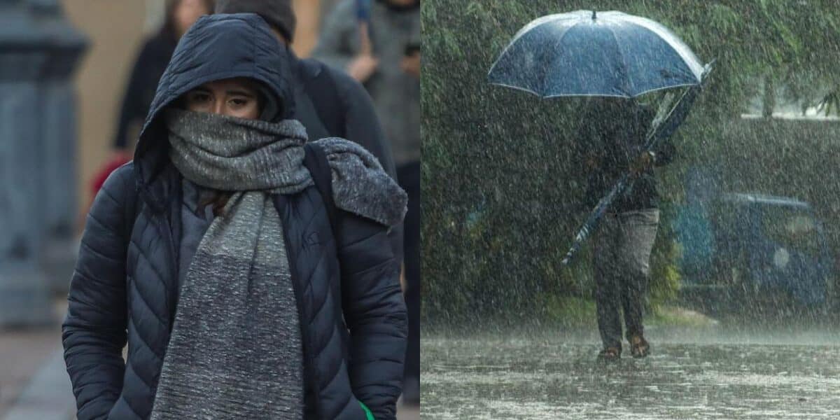 lluvias y heladas