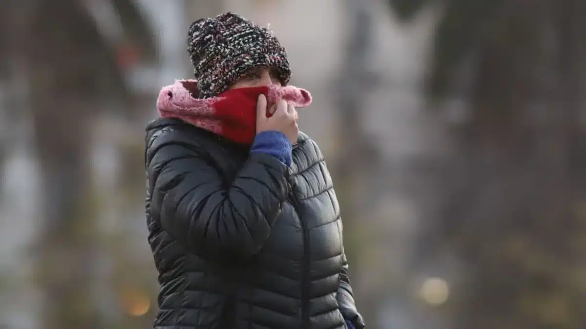 caída de temperaturas