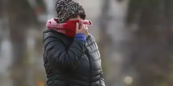 caída de temperaturas