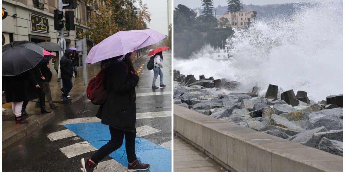 temporal en Chile