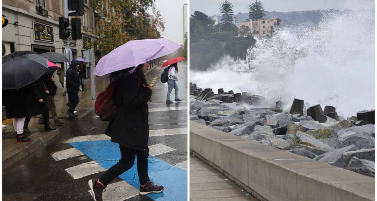 temporal en Chile