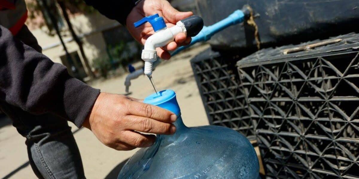 Corte de agua