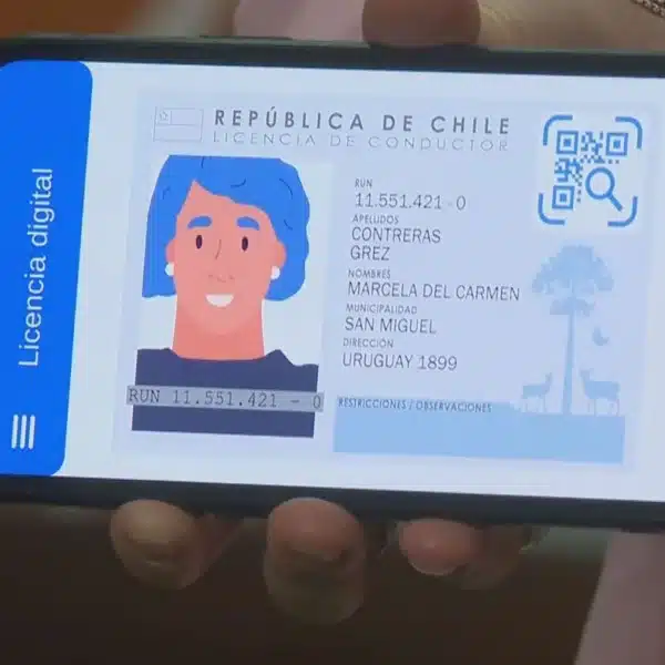 licencia digital en Chile