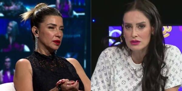 Adriana Barrientos criticando a Pancha Merino en televisión