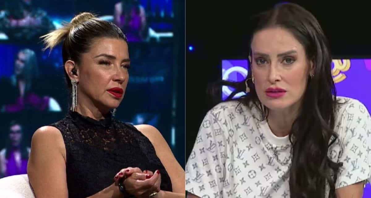 Adriana Barrientos criticando a Pancha Merino en televisión