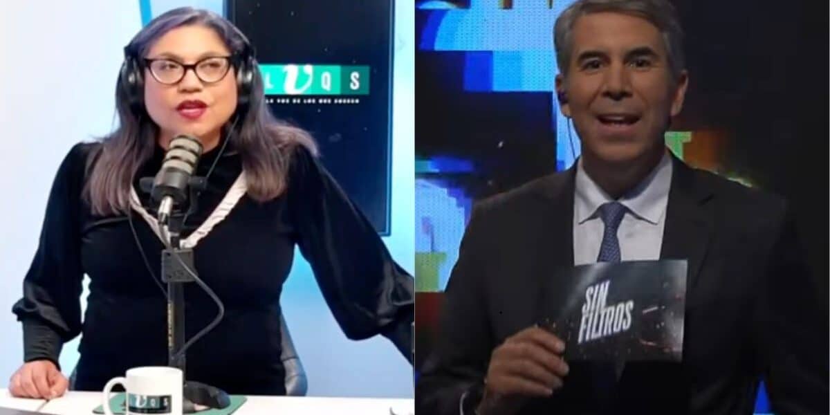 Ale Valle cuestionando el programa Sin Filtros y su impacto en el debate político