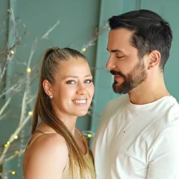 Álvaro Ballero junto a Ludmila Ksenofontova en primeras grabaciones del reality