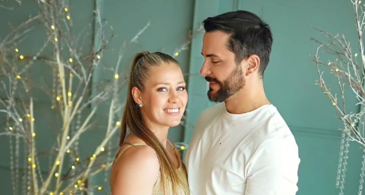 Álvaro Ballero junto a Ludmila Ksenofontova en primeras grabaciones del reality