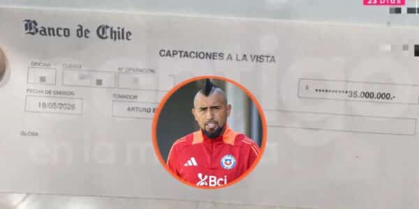 Arturo Vidal involucrado en investigación de la PDI por dinero devuelto