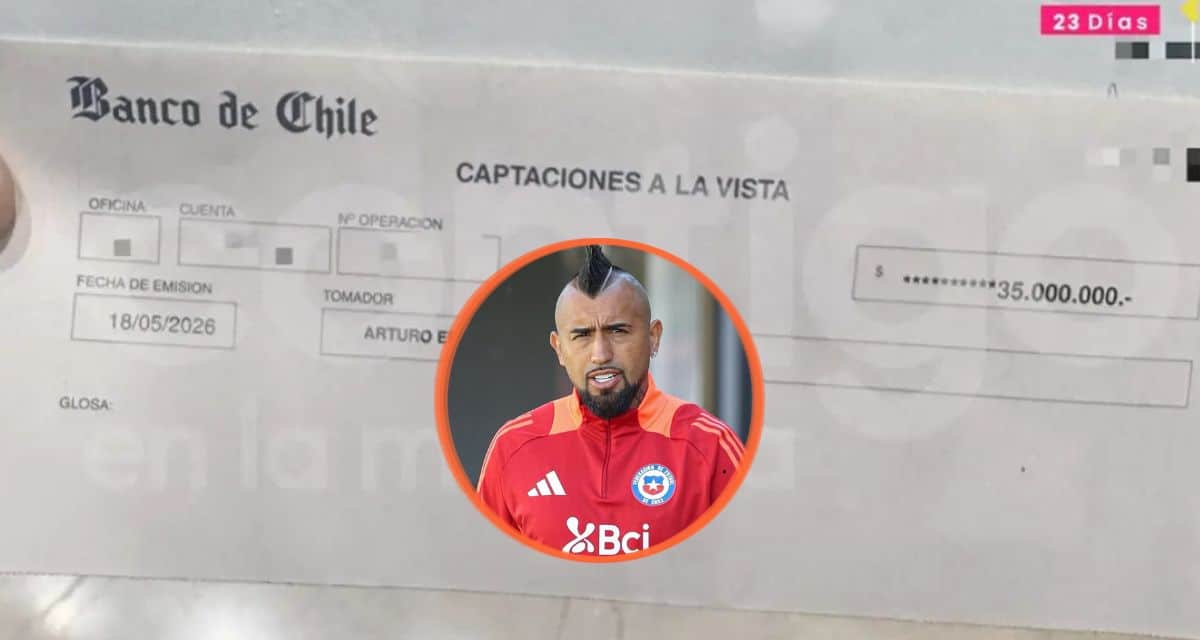 Arturo Vidal involucrado en investigación de la PDI por dinero devuelto