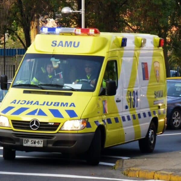 Procedimiento policial tras atropello de niñas en Cerrillos