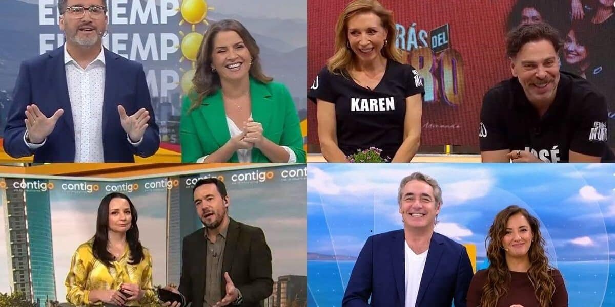 Programas de la televisión chilena compiten por liderar el rating matinal